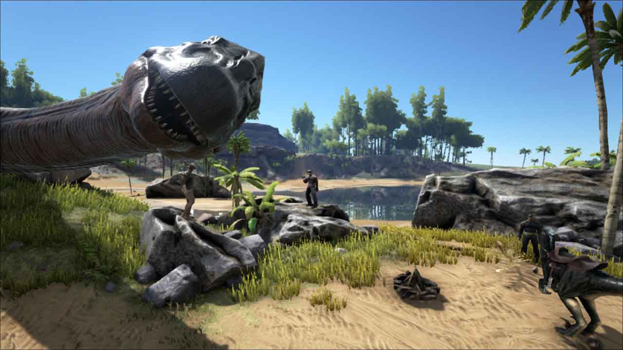 Ark Survival Evolved Introduces Community Made Map The Center Mmo Attack